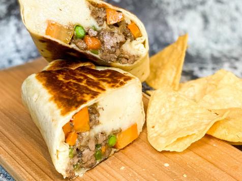 Shepherd's Pie Burritos