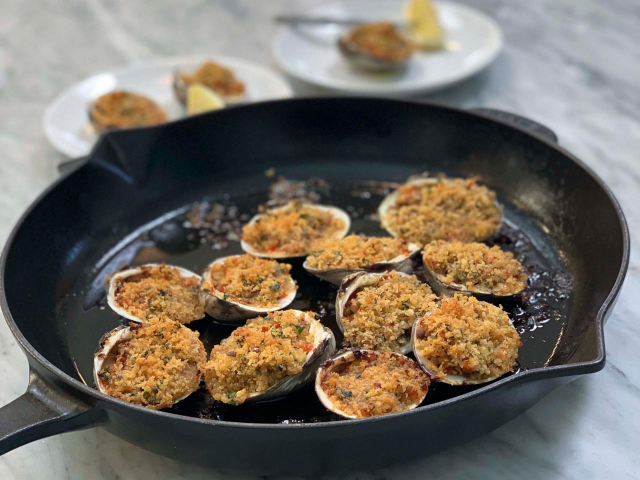 Baked Clams Casino - The Little Ferraro Kitchen