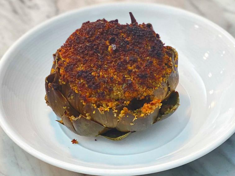 Stuffed Artichokes Recipe Scott Conant Food Network