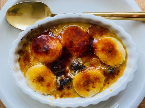 Bruleed Banana and Pumpkin Rice Pudding