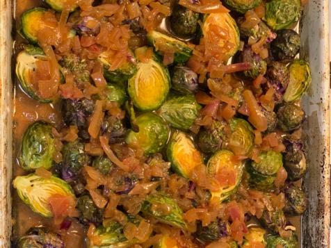 Brussels Sprouts with Apple Cider Dressing