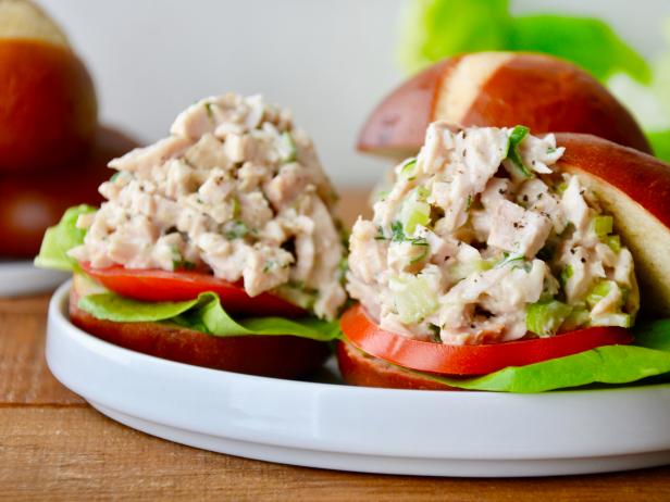 Secret Ingredient Leftover Turkey Salad Recipe Kelly Senyei Food Network