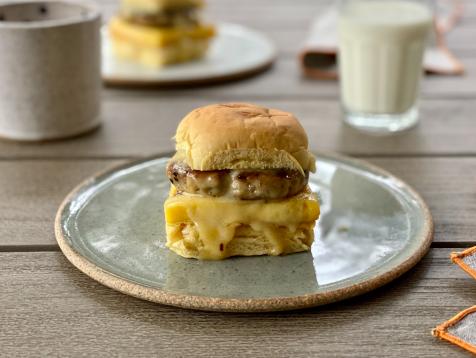 Make-Ahead Chicken Sausage Breakfast Sliders