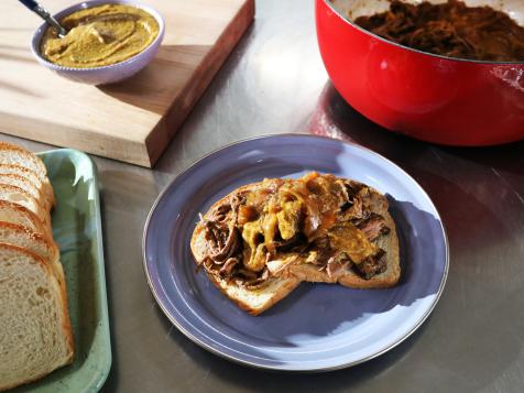 Slow-Cooked Brisket with Carolina BBQ Sauce