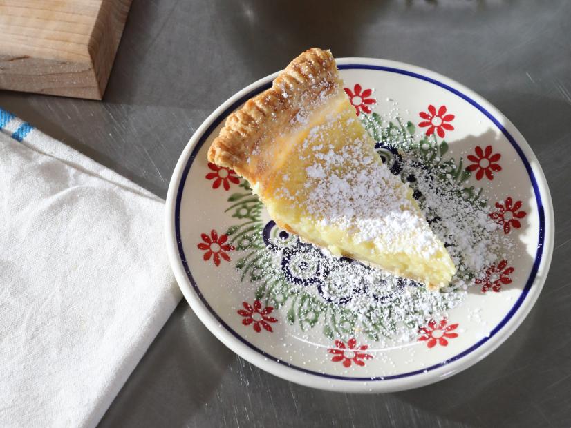 Chess Pie Closeup , as seen on Kardea Brown Southern Comfort Classics FNK Course.