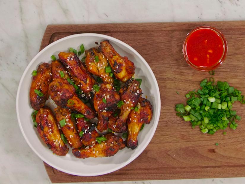 Urvashi Pitre makes Chicken Wings, as seen on How To Air-Fry (Almost) Anything on Food Network Kitchen.