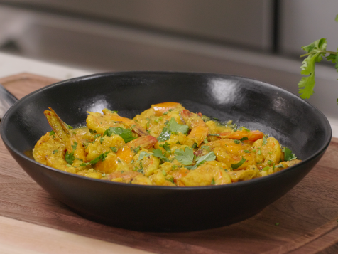 "Baked" Shrimp Curry