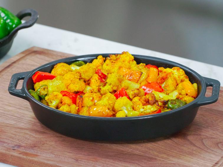 AirFryer Gobi Manchurian (Indian Chinese Cauliflower) Recipe Food