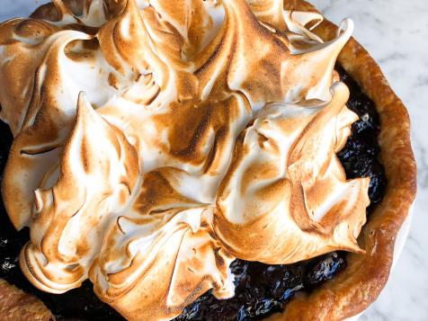 Black Forest Meringue Pie