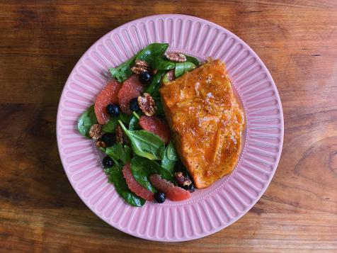 Orange-Ginger Glazed Salmon