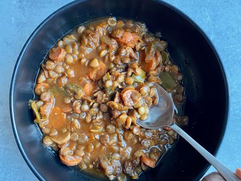 Spicy Lentil and Sausage Soup
