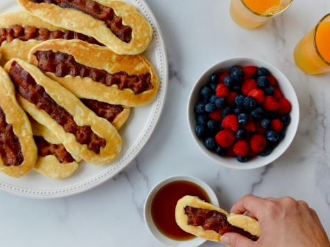 Bacon Pancake Dippers