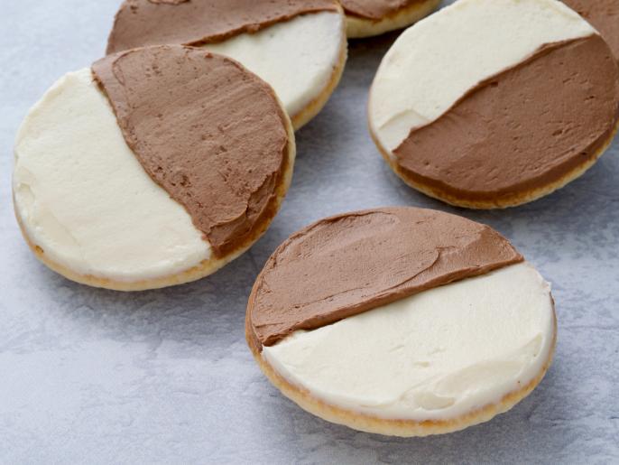 Buttercream Frosted Black and White Cookies Recipe Dan Langan Food
