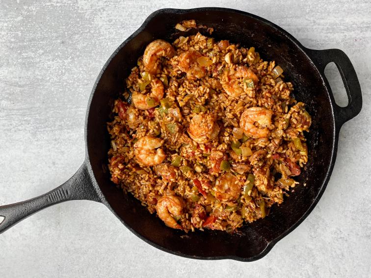 Quick Sausage and Shrimp Jambalaya Recipe Vallery Lomas Food Network