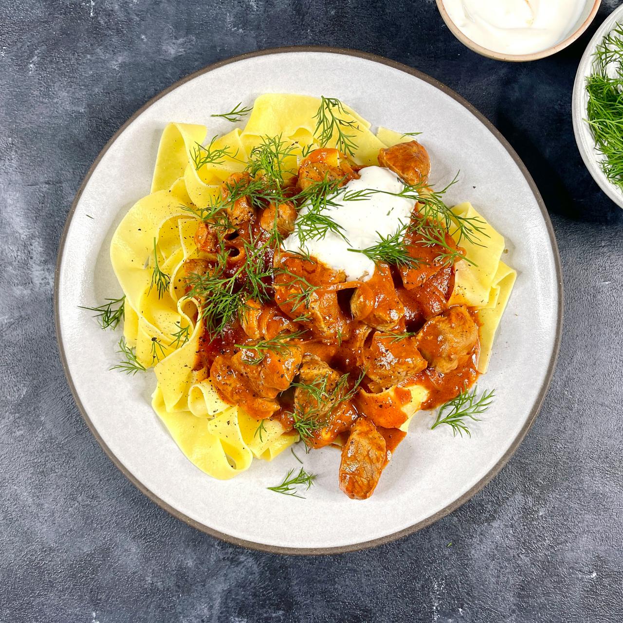 Pork paprikash on sale instant pot