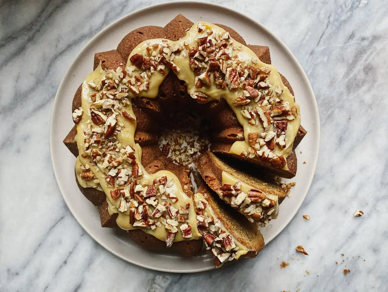 Coffee Creme Bundt Cake
