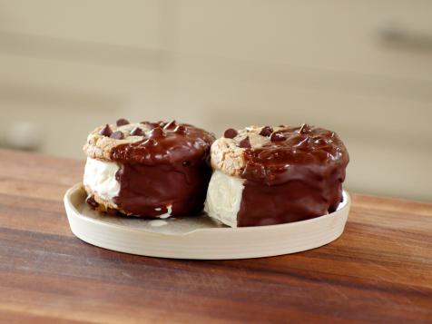 Small-Batch Chocolate Chip Cookie Ice Cream Sandwiches