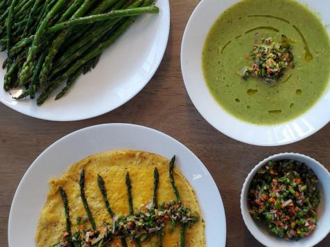 Cream of Asparagus Soup with Coconut Milk