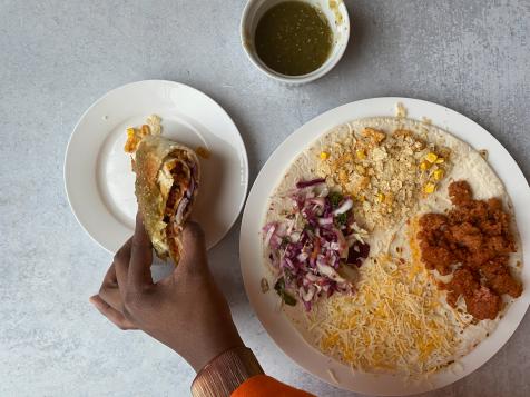 Crunchy Meatless Taco Wraps
