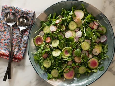Spring Radish and Cucumber Salad