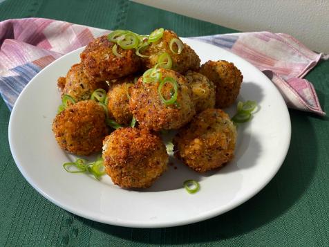 Everything Bagel Fried Rice Balls