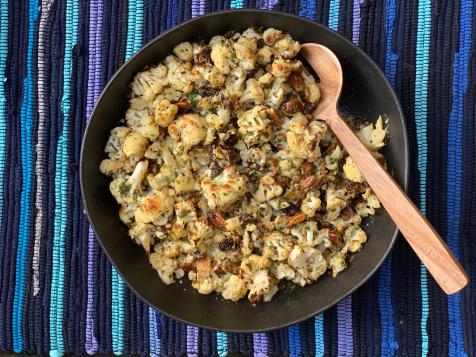 Warm Cauliflower Salad with Caper Vinaigrette