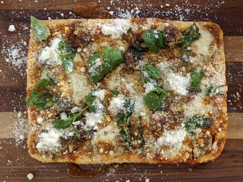 Meatball Pizza, Sicilian-Style