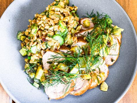 Mustard and Brown Sugar Pork Tenderloin with Fennel Two Ways