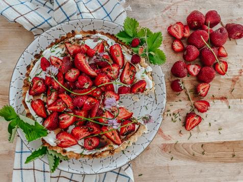 Savory Strawberry Tart