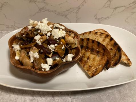 Grilled Vegetable Bruschetta