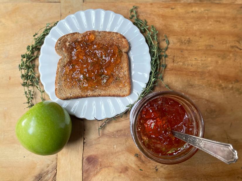 Virginia Willis makes Apple-Thyme Jelly as seen on her Course Canning, Pickling and Preserving with Virginia Willis on Food Network Kitchen.