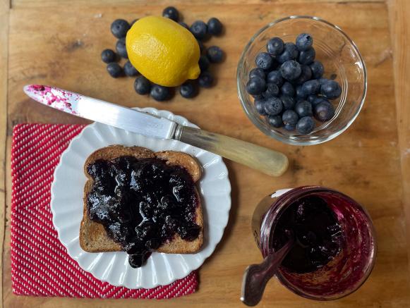 Blueberry Lemon Drop Jam Recipe | Virginia Willis | Food Network