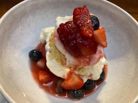 Spiked Summer Berry Shortcakes