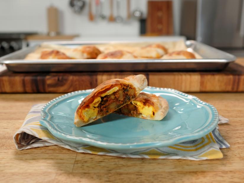 Ali Clarke makes Breakfast Calzones, as seen on Meal Prepping with Ali Clarke on Food Network Kitchen.