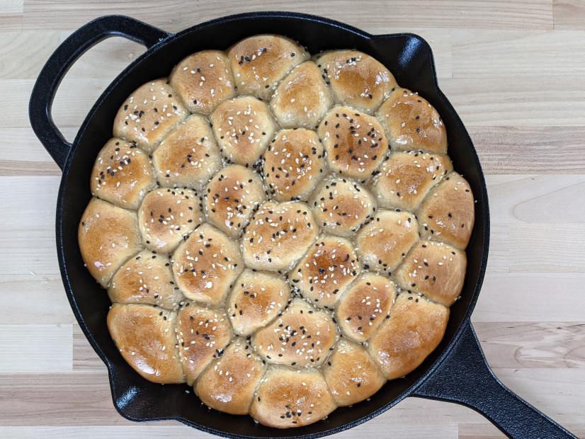 Aliya LeeKong makes Honeycomb Bread, as seen on her Cooking with Kids course on Food Network Kitchen.
