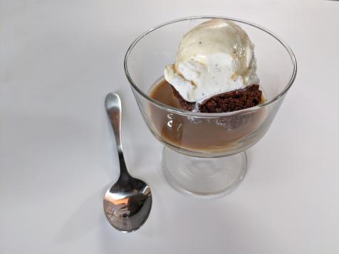 Brownie Affogato Sundae