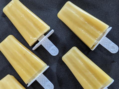 Virgin Piña Colada Ice Pops