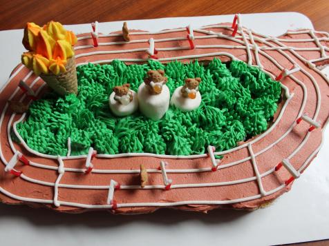 Track-and-Field Pull-Apart Cupcakes