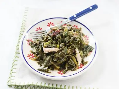 Miss Kardea Brown's Collard Greens, as seen on the Food Networks, Delicious Miss Brown, Season 5.