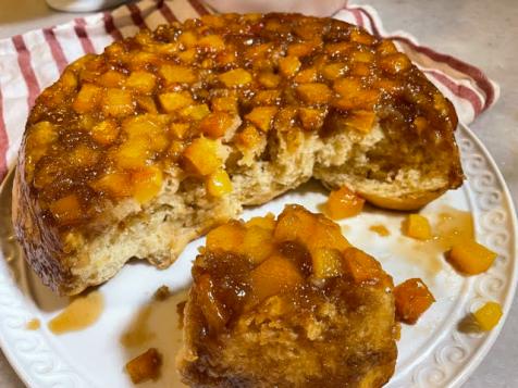 Peach Sticky Buns