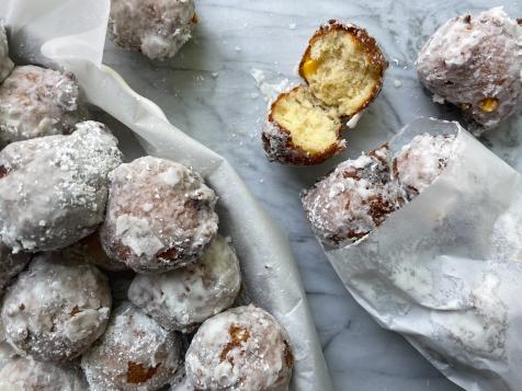 Sweet Corn Doughnut Holes