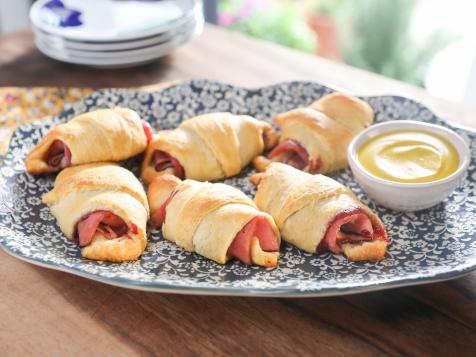 Cranberry, Ham and Swiss Crescent Rolls