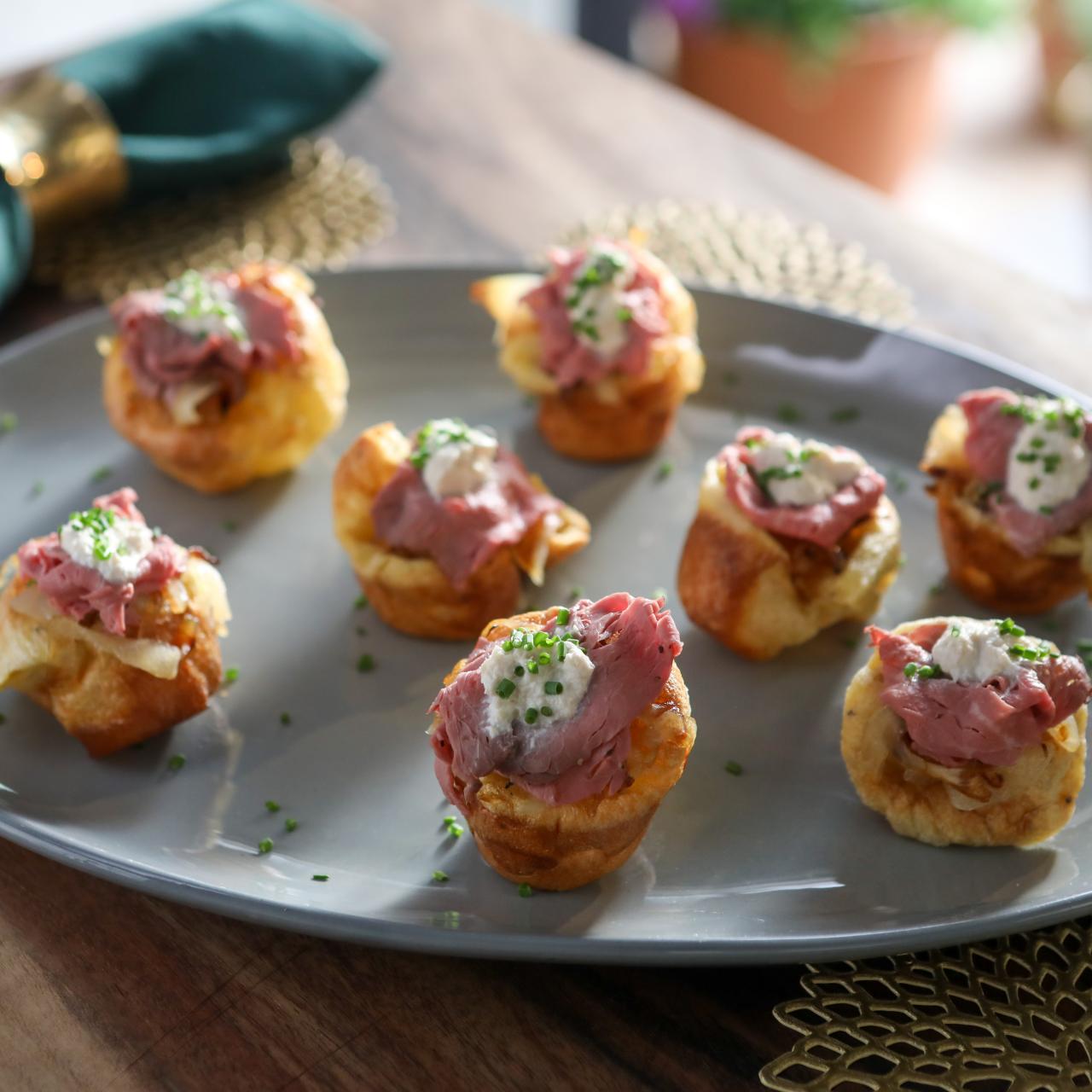 Quick and Easy Party Appetizers (all with four ingredients or less