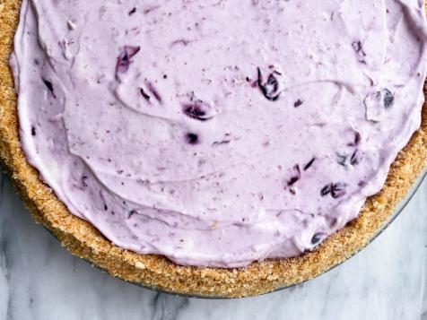 No-Bake Blueberry Cream Pie