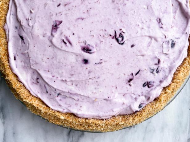 No Bake Blueberry Cream Pie Recipe Erin Jeanne Mcdowell Food Network 