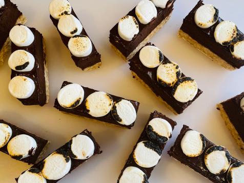 Chocolate Mousse S'mores Bars