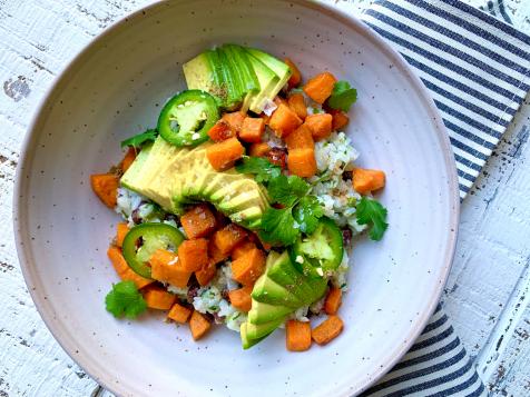 Sweet Potato and Black Bean Rice Bowls