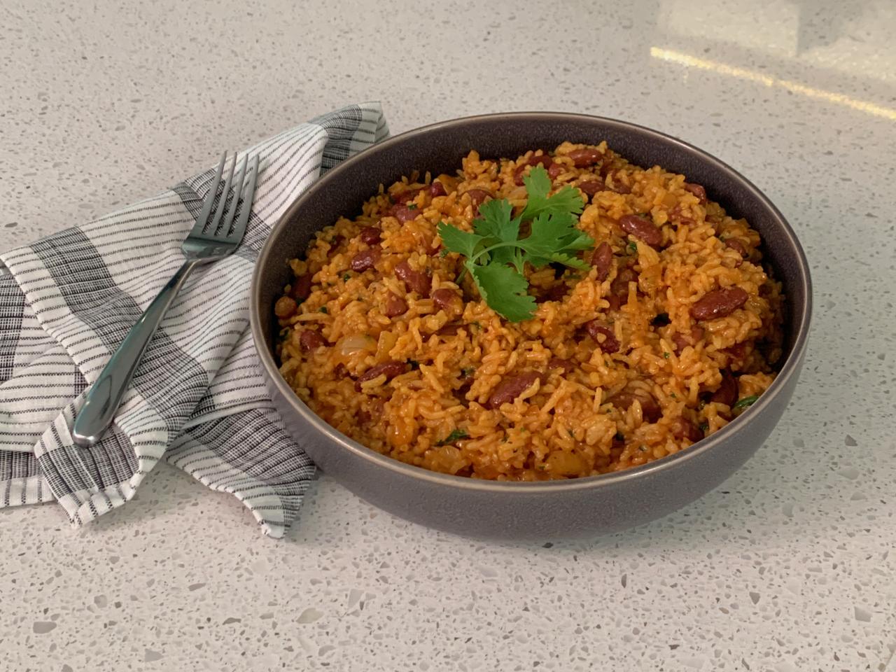 Puerto Rican Fried Rice - The Noshery