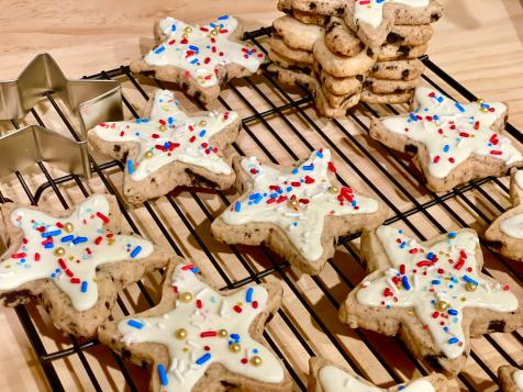 Cookies ‘N Cream Shortbread Stars