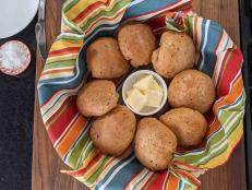 These are so tasty. They are like a zippy cousin to rye bread but with the added sweetness of honey bread. These rolls are terrific with some butter and a pinch of salt hot out of the oven. If you can let them cool before devouring (the struggle is real), use them for anything from ham and cheese sandwiches to hummus and vegetable tartines.